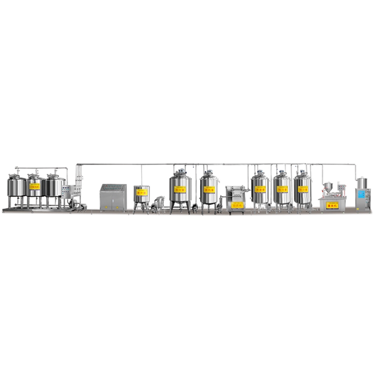 Standard 200L can type dairy production line