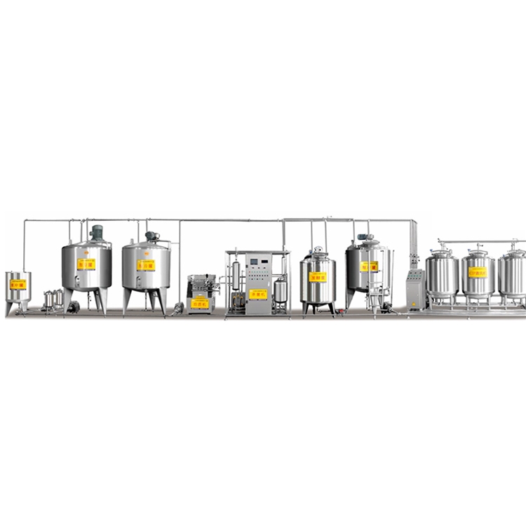 1T/H plate dairy production line