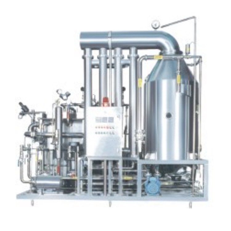 Complete set of circulating evaporation and degassing equipment