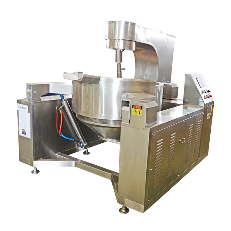 Fully automatic frying mixer
